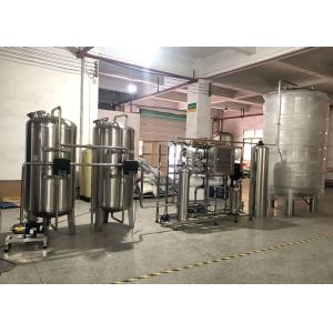 3000L/H Mineral Water Treatment Equipment Food Industry Desalination