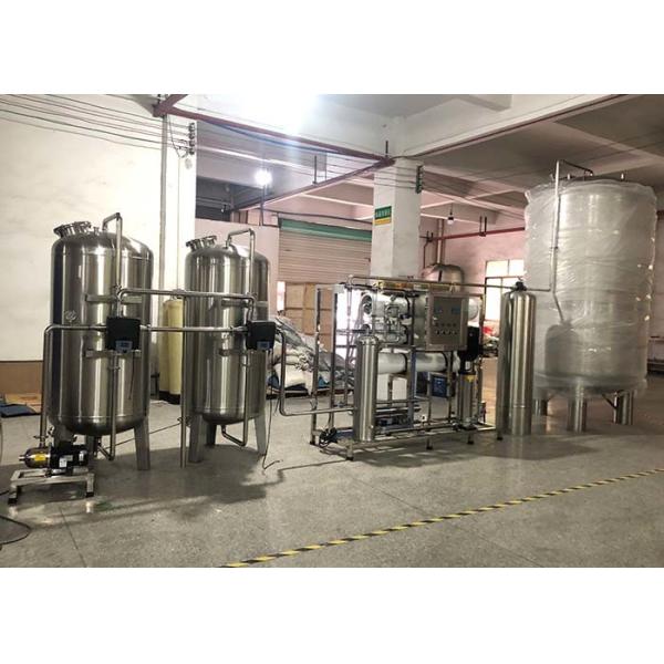 Buy 3000L/H Mineral Water Treatment Equipment Food Industry Desalination at wholesale prices