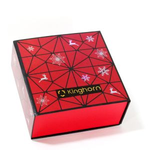 Quality UV Varnish Foldable 350gsm Recycled Paper Gift Boxes for sale