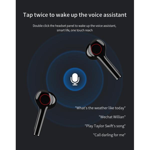 Sports HiFi Stereo 32Ω Sweatproof Wireless Bluetooth Earbuds