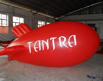 Inflatable advertising blimp / inflatable giant helium airplane / flying red