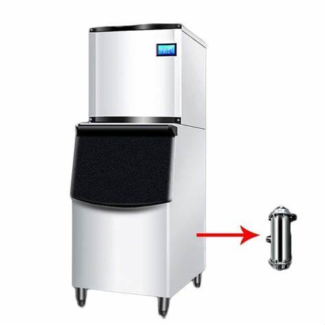 Quality 50kg Ice Cube Making Machine Commercial 304 Stainless Steel Ice Cube Production Machine for sale