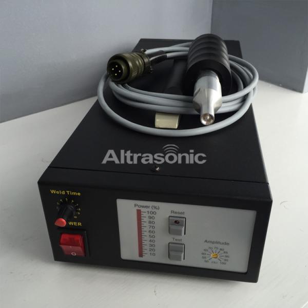 China 40Khz High Frequency Plastic Welding Machine , Portable Ultrasonic Spot Welder on sale China 40Khz High Frequency Plastic Welding Machine , Portable Ultrasonic Spot Welder on sale