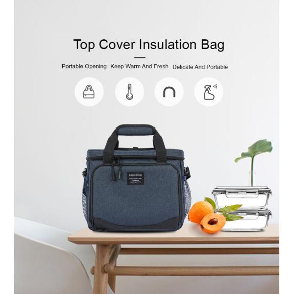 16L Insulated Thermal Cooler Lunch Box Bag For Picnic Refrigerator