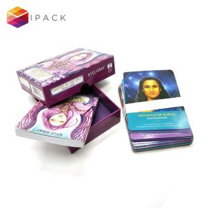 Quality Recyclable CMYK Color Satin Finish Oracle Playing Cards for sale