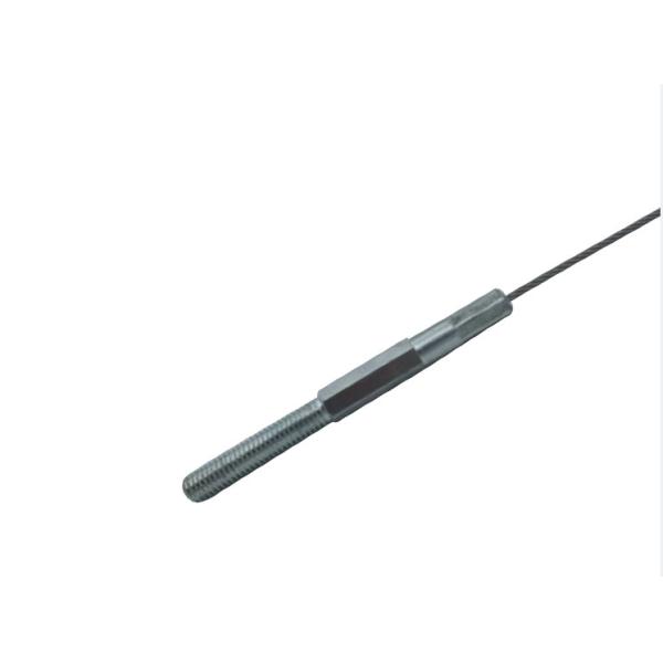 Galvanized 1.5MM Wire Rope With Zinc Head For Hanging Structure