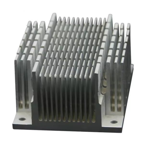Buy Aluminum Extrusion Profile Square Heatsink Large Extruded Heat Sink at wholesale prices