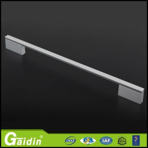 Quality bathroom drawer foshan hardware furniture 128mm electrophoresis aluminum cabinet handle for sale