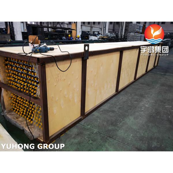 ASTM A179 Carbon Steel Seamless Extruded Fin Tubes With AL1060 Fins For Coolers