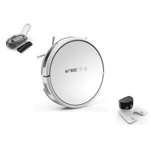 Touch Button Design Smart Robot Vacuum Cleaner With Gyroscope Navigation