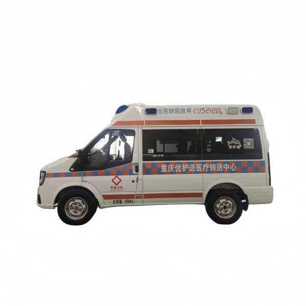 Euro 4 5 6 Ambulance Jmc Petrol Diesel Right Hand Drive Ambulance Truck