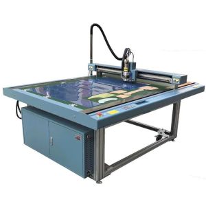 Speed Flatbed Fabric Garment Pattern Cutting Plotter with Cutting Speed 500