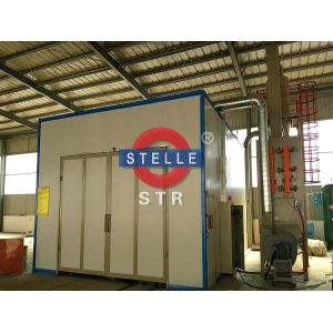 Larger Sandblasting Room / Shot Blasting Booth Car Paint Rust Removing