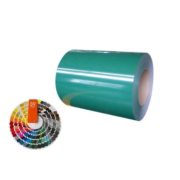 Buy Green 1mm PPGL  CGLCC Hot Dipped Color Coated Coils Punching at wholesale prices