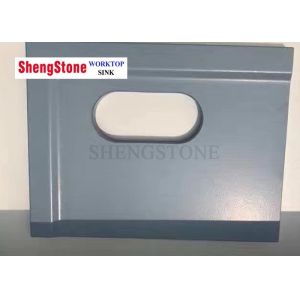 China Durable Ceramic Countertop Slab / Worktop , Grey Solid Ceramic Countertop on sale