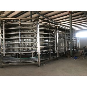 Automatic Bakery Machine Bread Spiral Cooling Tower Conveyor Price