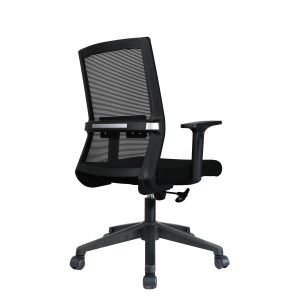 Middle Back 620W*565D*1060H Revolving Mesh Staff Chair