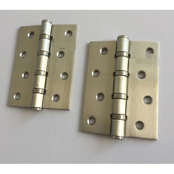 Residential House Brass Ball Tip Hinges , Pie Cut Corner Hinge For Wooden Doors