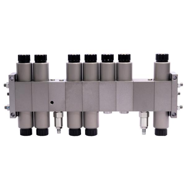 Buy Proportional Hydraulic Solenoid Manifold Modular solenoid Manifold Flow Valve at wholesale prices