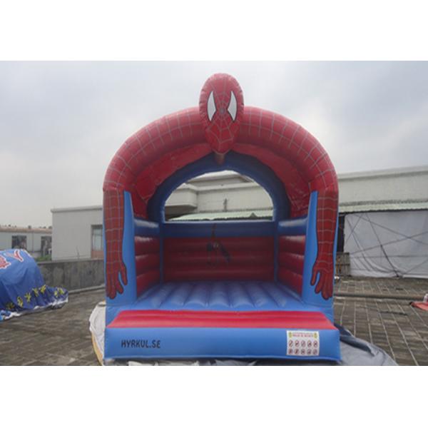 Customize Inflatable Spiderman Jumping Castle / Spiderman Inflatable Bouncer For