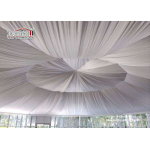 Commercial Aluminum 20x50m Luxury Wedding Ceremony Tent With Decoration