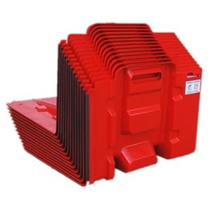 Freestanding Emergency Rescue Equipment Thickness 4mm Plastic Flood Barrier