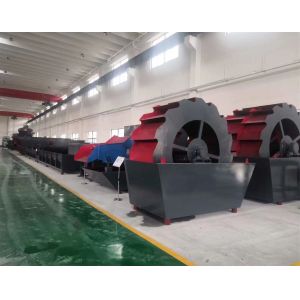 30-60 Tph Ore Dressing Equipment Sand Washer Plant