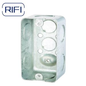 Steel Electrical Conduit Boxes Handy Utility Metal Box 58361-1/2" &3/4"