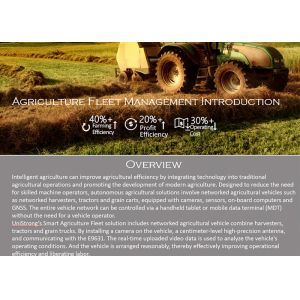 Vehicle Rugged Fleet Management Terminal 1800mAh shockproof