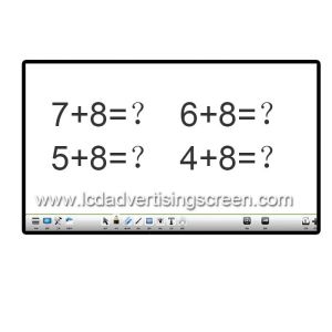 65 '' Touch LCD Display Electronic Teaching Interactive Whiteboard