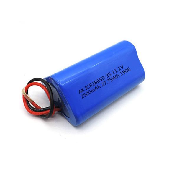 Buy 2500mAh 12V Rechargeable Panasonic 18650 Lithium Ion Battery at wholesale prices