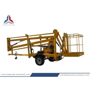 China Diesel Articulated Towable Hydraulic Boom Lift Platform with 22m Working