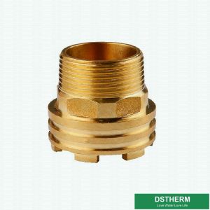 Nickel Plated Female Brass Inserts For Ppr Fittings Hexagonal Inserts Customized