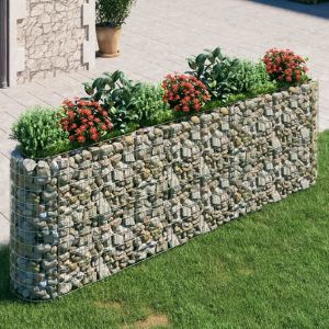 Heavy Duty Galvanized Gabion Wall Planting with 3-6 mm Wire Diameter and 50x50