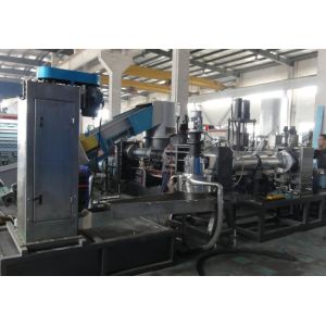 Film Plastic Recycling Granulator two Stage Bopp Film Pelletizing Machine