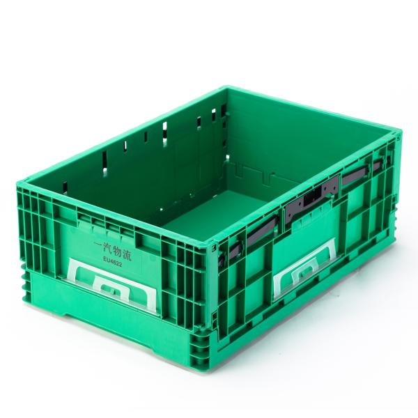 Buy Eco-Friendly Large Size Collapsible Vegetable Crate with Customized Logo PP Material at wholesale prices
