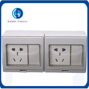 Different sizes and specifications IP55 Multi Waterproof Switch Socket with