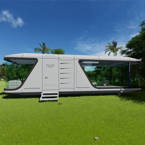 Prefabricated Capsule Tiny House Modern Container Capsule Mobile Home