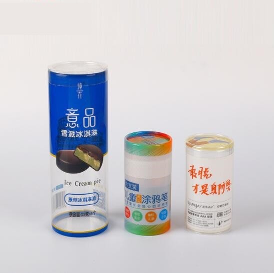 Buy PVC PET Transparent Cylinder Packing Box at wholesale prices