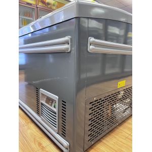 2.1 Meter Commercial Display Freezer Island Showcase For Meat And Seafood