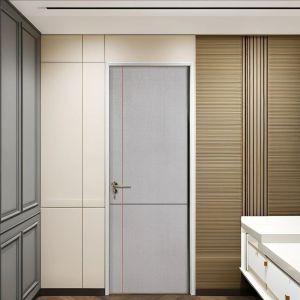 Fast And Accurate WPC Hollow Door Moistureproof Uv Resistant