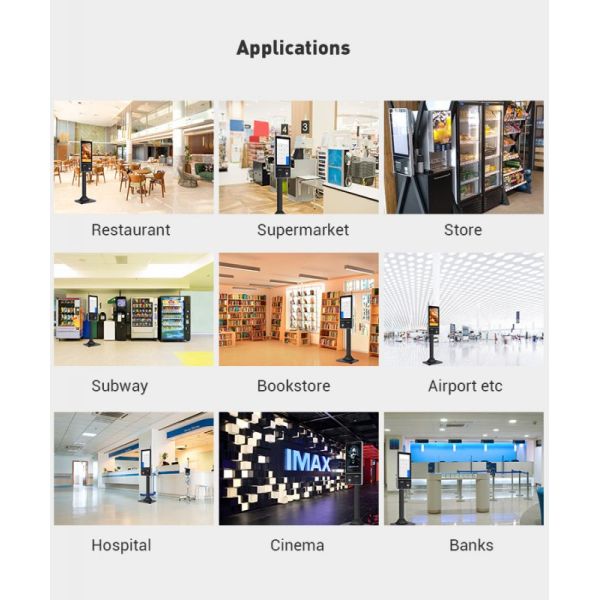 Self-ordering kiosk in operational environment