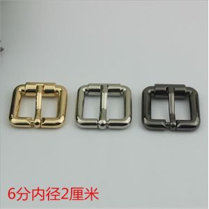 Manufacturer Personalized Zinc Alloy 20 MM Gunmetal Color Handbag Roll Belt