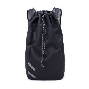 Customized Polyester Sport Ball Backpack Waterproof Drawstring Mesh Backpack