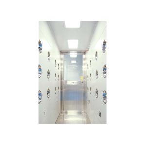 China Electric Interlock Cleanroom Air Shower Machine With Two Directional Blowing on sale