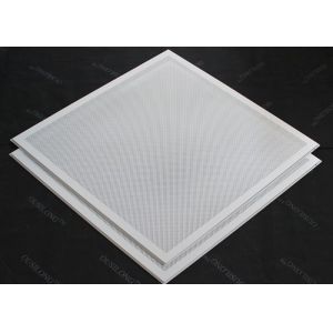 T 15 Matched 595x595mm Aluminum or Steel Lay in Ceiling Tiles Perforated or