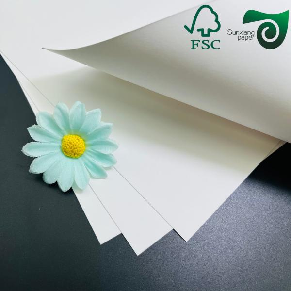 Buy 40g White Kraft Paper With 10g PE Coating Food  Grade For Food Packaging FSC at wholesale prices