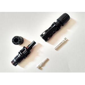 Robust 4000W Solar PV Connector with PPO Material and Low Resistance Contact for