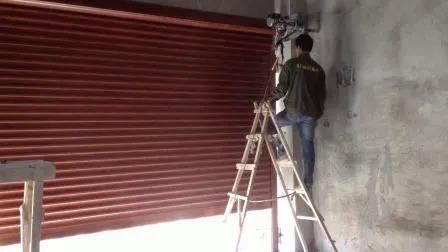 Buy HA80 Aluminum Roller Shutter Door 7500x7500mm with Remote Control at wholesale prices