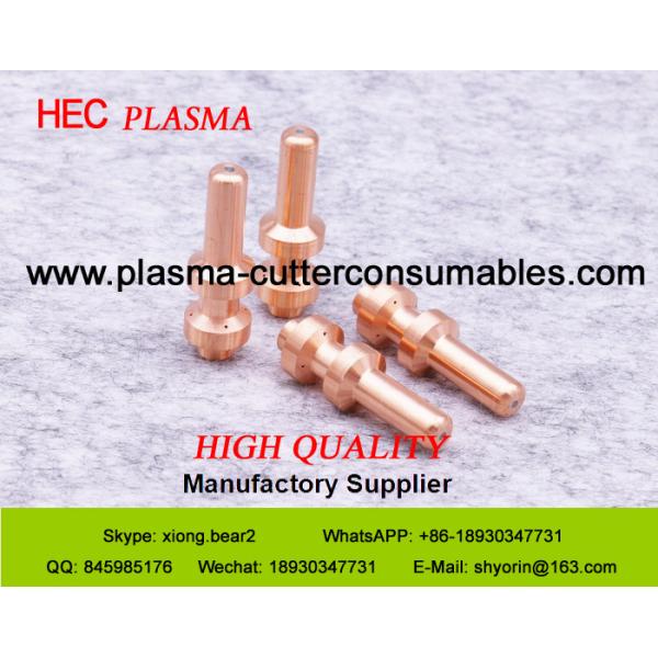 Buy Durable Plasma Torch Parts Electrode 256026 / Nozzle 249929 For Miller Air Plasma Cutting Machine at wholesale prices